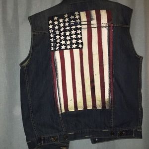 Men’s Jean Vest Size XL